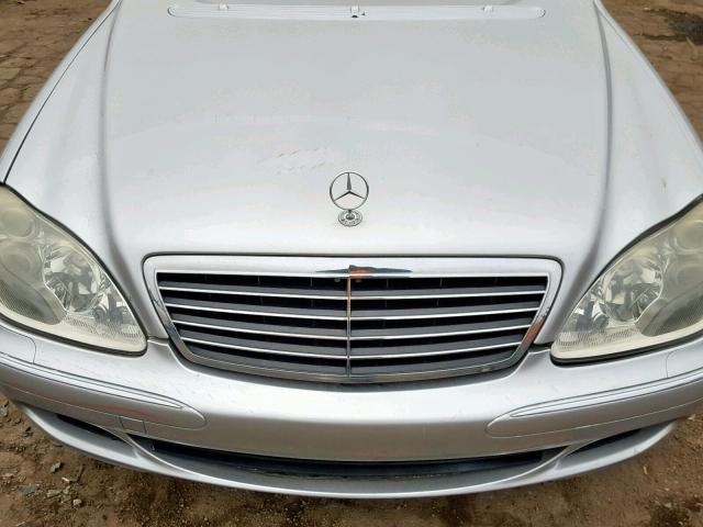 WDBNG70JX3A378875 - 2003 MERCEDES-BENZ S 430 SILVER photo 7