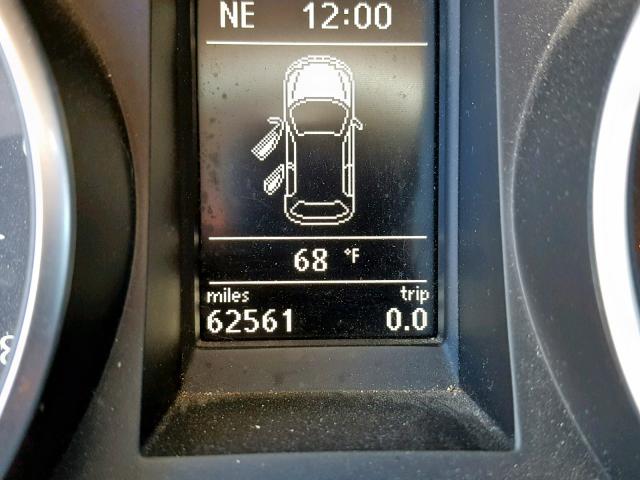 WVWDB7AJ8CW250535 - 2012 VOLKSWAGEN GOLF BLACK photo 8