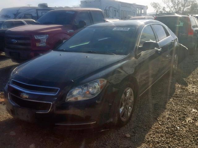 1G1ZC5EB6AF179951 - 2010 CHEVROLET MALIBU 1LT შავი ფოტო 2