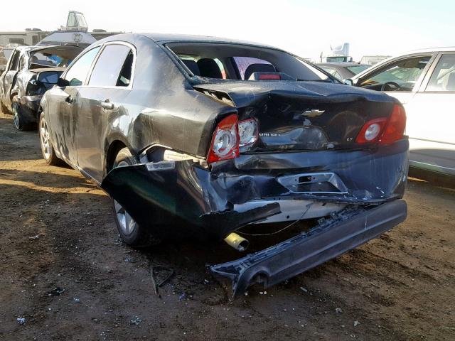 1G1ZC5EB6AF179951 - 2010 CHEVROLET MALIBU 1LT შავი ფოტო 3