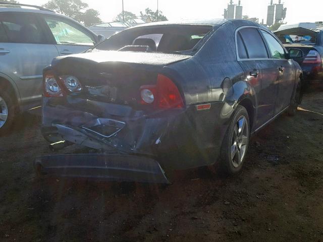 1G1ZC5EB6AF179951 - 2010 CHEVROLET MALIBU 1LT შავი ფოტო 4