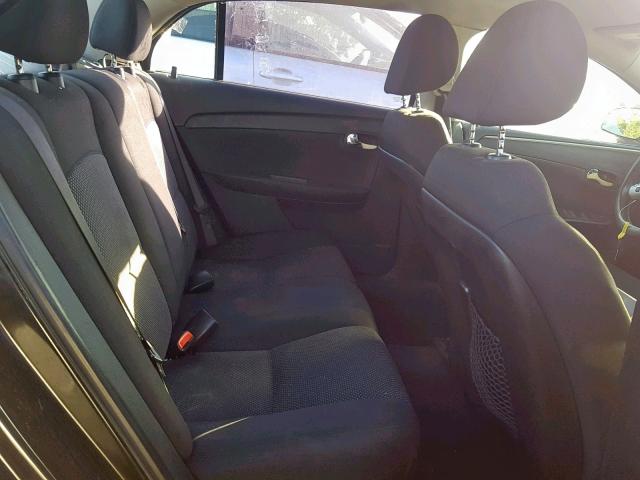 1G1ZC5EB6AF179951 - 2010 CHEVROLET MALIBU 1LT შავი ფოტო 6