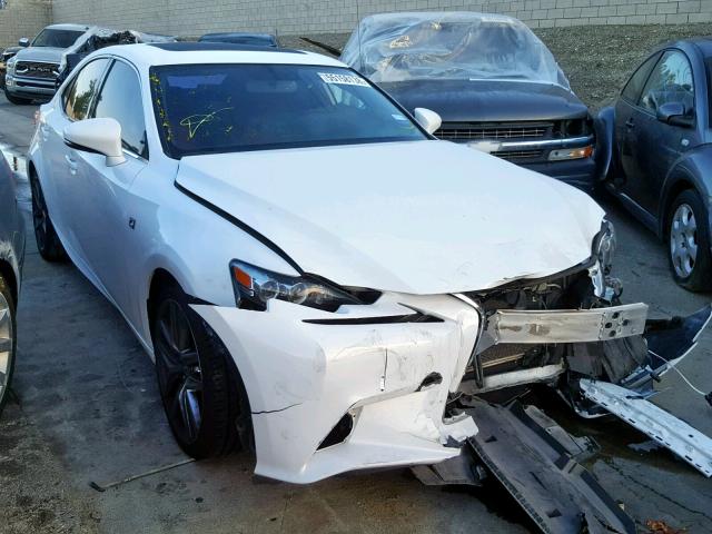 JTHBF1D27E5017668 - 2014 LEXUS IS 250 WHITE photo 1