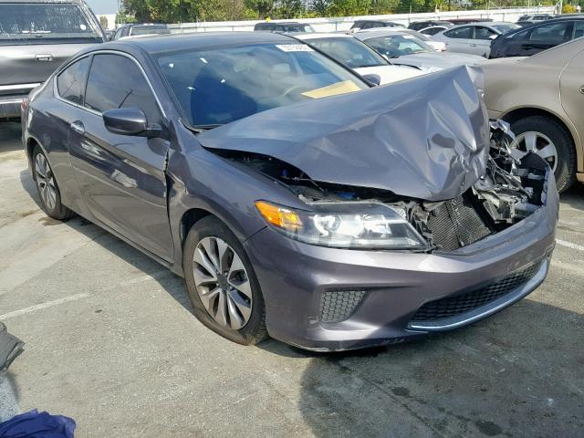 1HGCT1B35EA005358 - 2014 HONDA ACCORD LX- GRAY photo 1