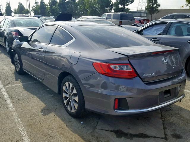 1HGCT1B35EA005358 - 2014 HONDA ACCORD LX- GRAY photo 3