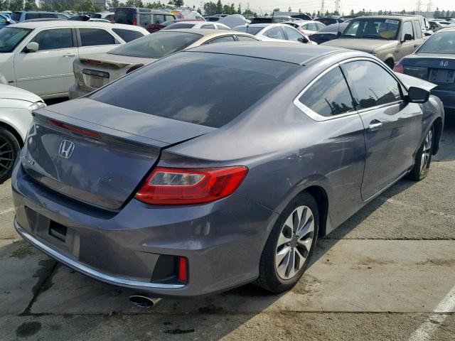 1HGCT1B35EA005358 - 2014 HONDA ACCORD LX- GRAY photo 4