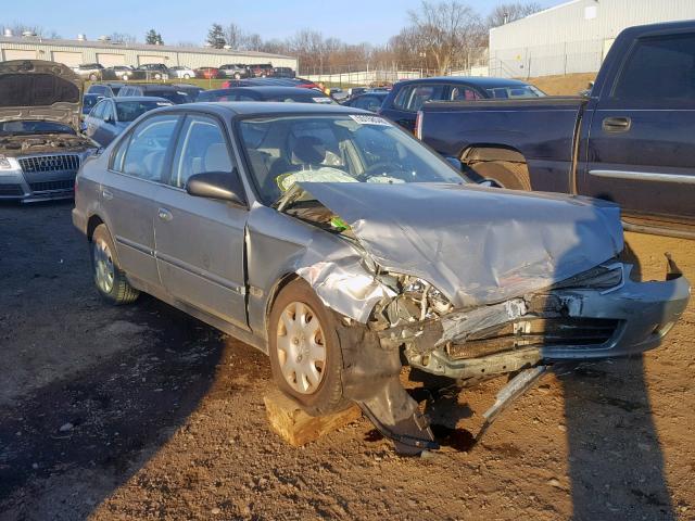2HGEJ6616YH513705 - 2000 HONDA CIVIC BASE SILVER photo 1