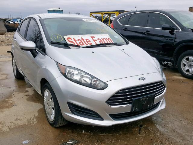 3FADP4TJ6FM145628 - 2015 FORD FIESTA S SILVER photo 1