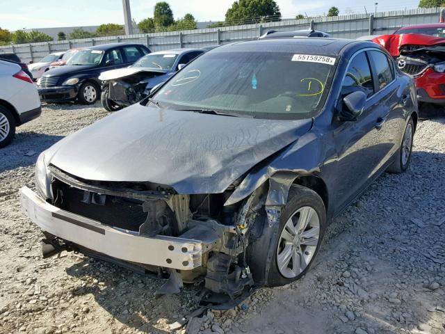 19VDE1F35DE002360 - 2013 ACURA ILX 20 SILVER photo 2