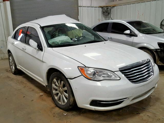 1C3CCBBBXCN120141 - 2012 CHRYSLER 200 TOURIN WHITE photo 1