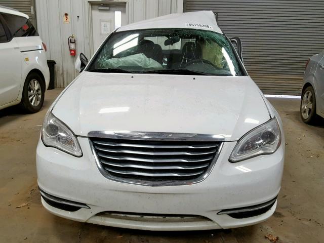 1C3CCBBBXCN120141 - 2012 CHRYSLER 200 TOURIN WHITE photo 7