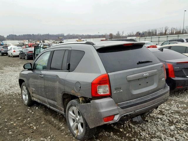1J4NF1FB3BD281140 - 2011 JEEP COMPASS SP 灰色 照片 3