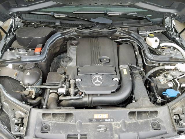 WDDGF4HB9CR206403 - 2012 MERCEDES-BENZ C 250 GRAY photo 7