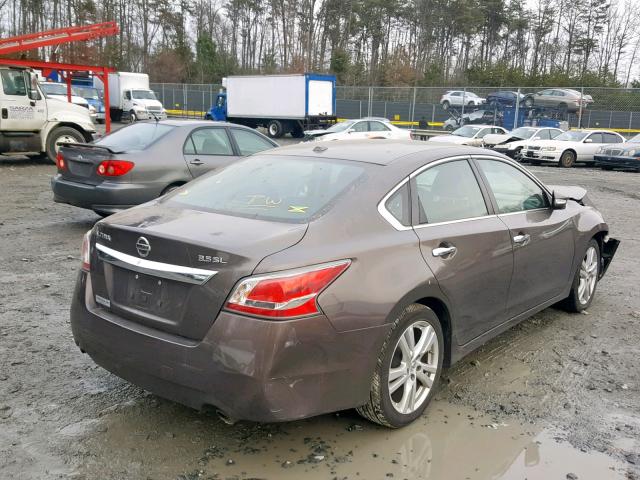 1N4BL3AP2FC487633 - 2015 NISSAN ALTIMA 3.5 BROWN photo 4