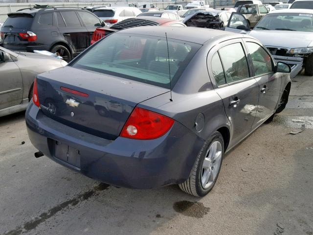 1G1AL58F087319721 - 2008 CHEVROLET COBALT LT CHARCOAL photo 4