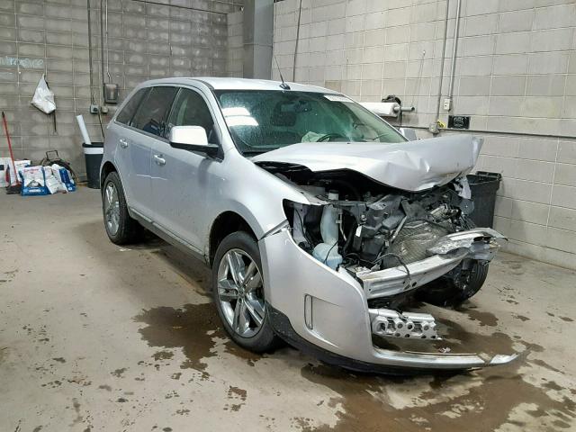 2FMDK4KC8BBA16292 - 2011 FORD EDGE LIMIT SILVER photo 1