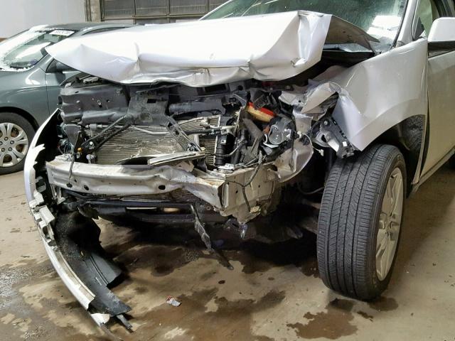 2FMDK4KC8BBA16292 - 2011 FORD EDGE LIMIT SILVER photo 10