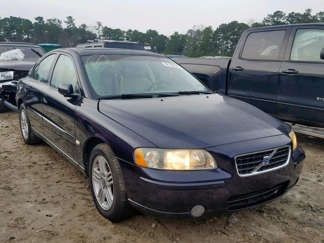 YV1RS592162542038 - 2006 VOLVO S60 2.5T BLUE photo 1