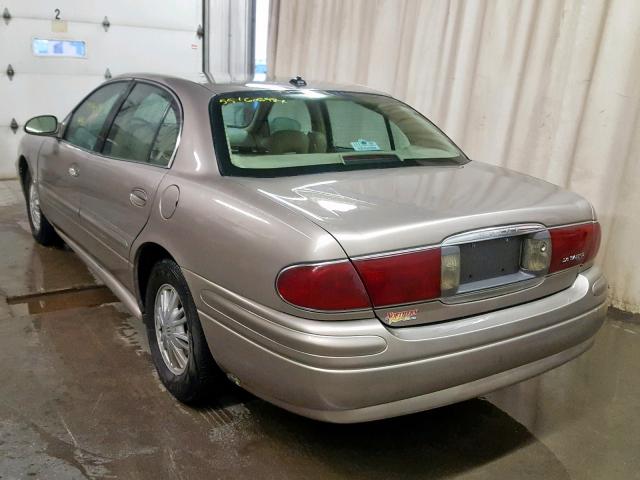 1G4HP52K44U121389 - 2004 BUICK LESABRE CU TAN photo 3