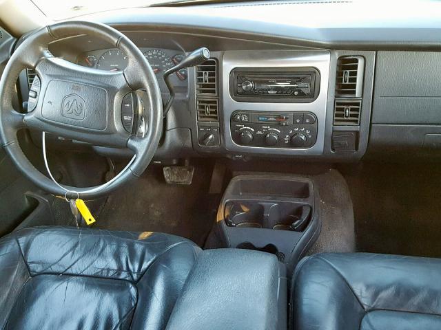 1D4HS58N23F561072 - 2003 DODGE DURANGO SL GRAY photo 9