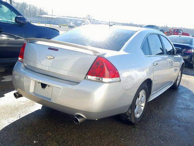 2G1WC5E31C1170564 - 2012 CHEVROLET IMPALA LTZ SILVER photo 4