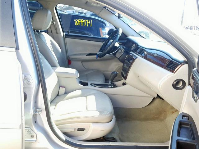 2G1WC5E31C1170564 - 2012 CHEVROLET IMPALA LTZ SILVER photo 5