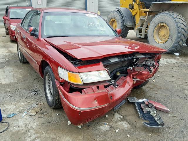 2MEFM75W1YX640573 - 2000 MERCURY GRAND MARQ MAROON photo 1