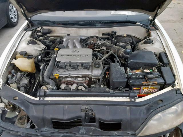 JT8BF12G5T0172311 - 1996 LEXUS ES 300 TWO TONE photo 7