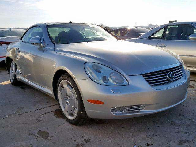 JTHFN48Y940051577 - 2004 LEXUS SC 430 SILVER photo 1