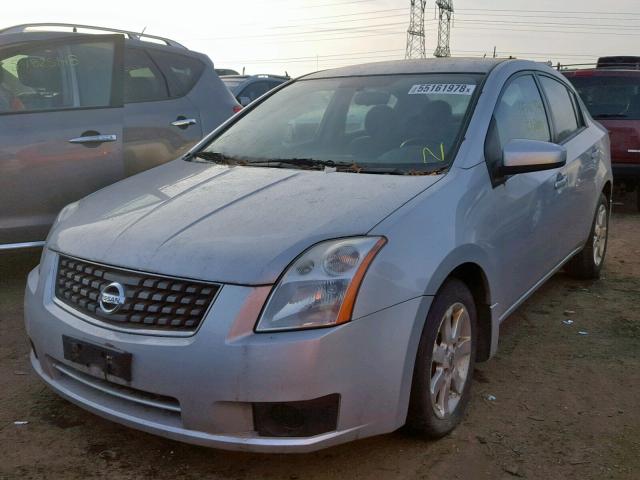 3N1AB61E17L636860 - 2007 NISSAN SENTRA 2.0 SILVER photo 2