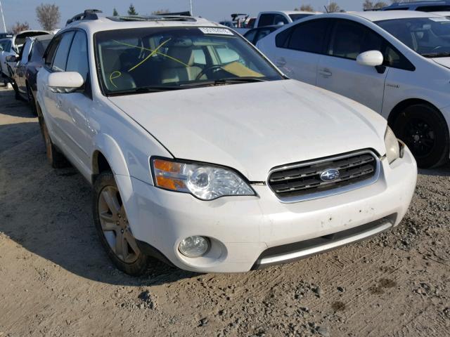 4S4BP86C364305705 - 2006 SUBARU LEGACY OUT WHITE photo 1