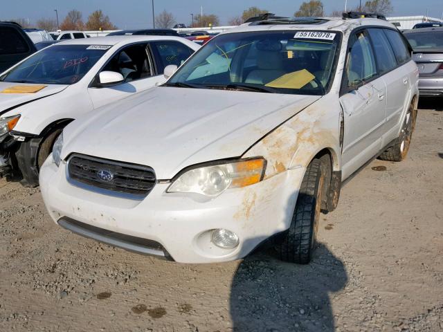 4S4BP86C364305705 - 2006 SUBARU LEGACY OUT WHITE photo 2