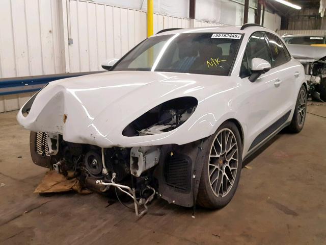 WP1AB2A56FLB52231 - 2015 PORSCHE MACAN S WHITE photo 2