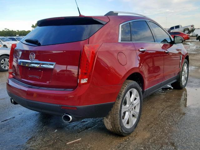 3GYFNBEY5AS521967 - 2010 CADILLAC SRX PERFOR RED photo 4