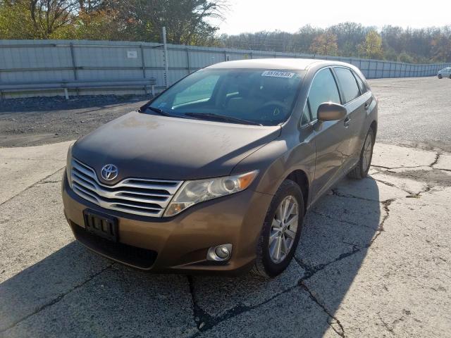 4T3ZE11A59U004592 - 2009 TOYOTA VENZA GOLD photo 2