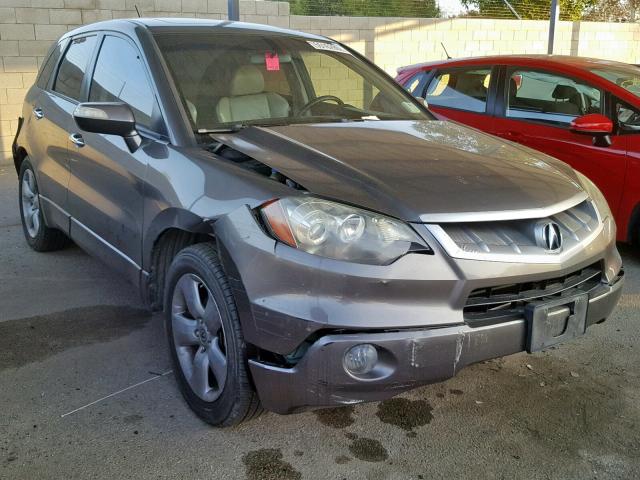 5J8TB18557A002507 - 2007 ACURA RDX TECHNO GRAY photo 1