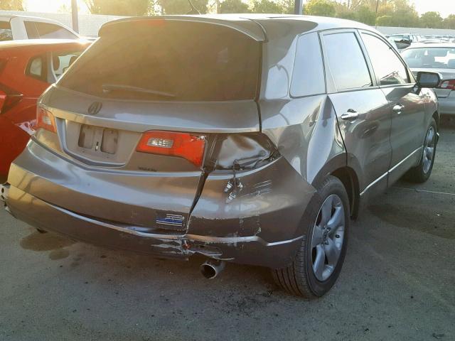 5J8TB18557A002507 - 2007 ACURA RDX TECHNO GRAY photo 4