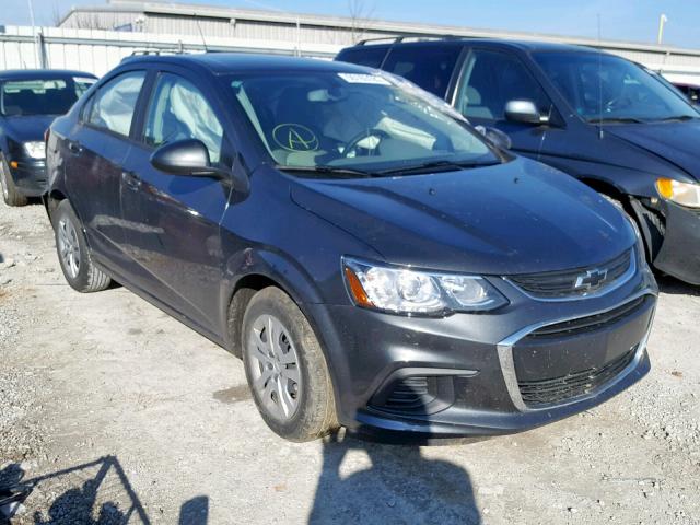 1G1JB5SH8J4116841 - 2018 CHEVROLET SONIC LS 灰色 照片 1