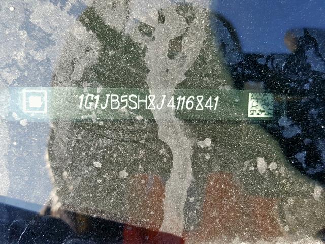 1G1JB5SH8J4116841 - 2018 CHEVROLET SONIC LS 灰色 照片 10