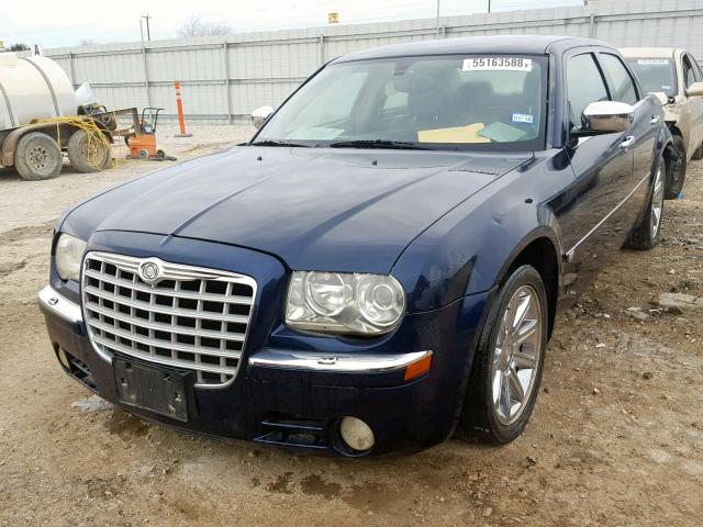 2C3LA63H76H178981 - 2006 CHRYSLER 300C BLUE photo 2