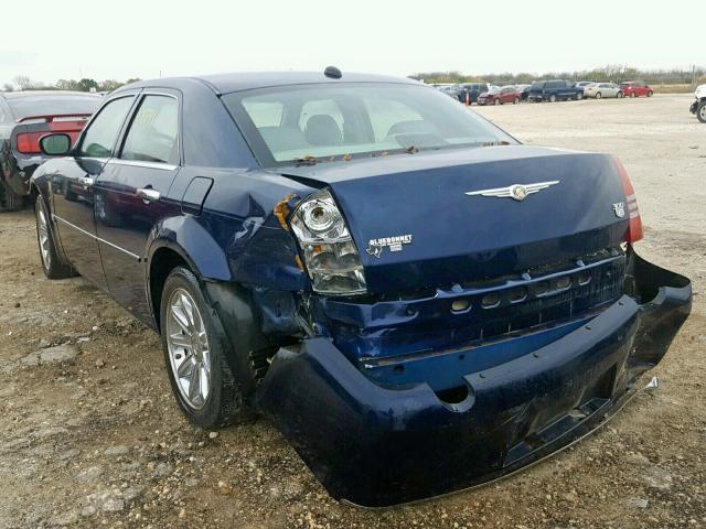 2C3LA63H76H178981 - 2006 CHRYSLER 300C BLUE photo 3