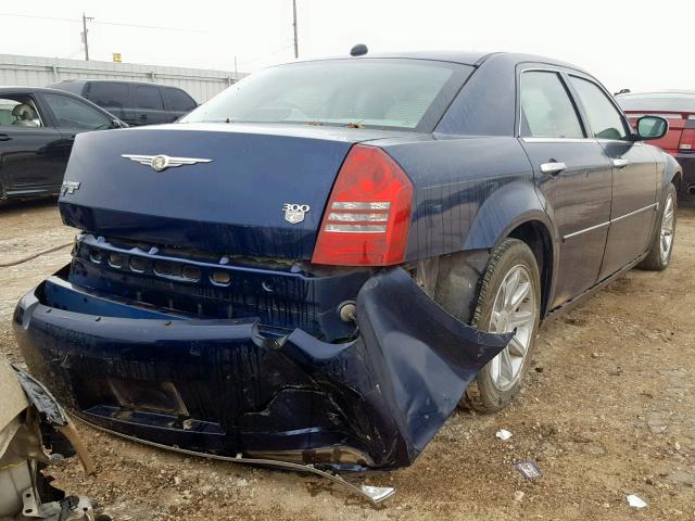 2C3LA63H76H178981 - 2006 CHRYSLER 300C BLUE photo 4