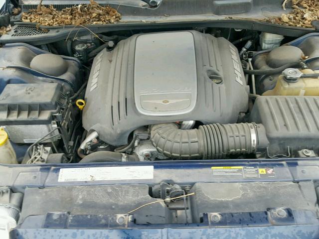 2C3LA63H76H178981 - 2006 CHRYSLER 300C BLUE photo 7