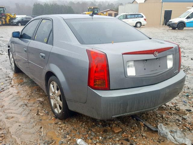 1G6DP577660123732 - 2006 CADILLAC CTS HI FEA GRAY photo 3