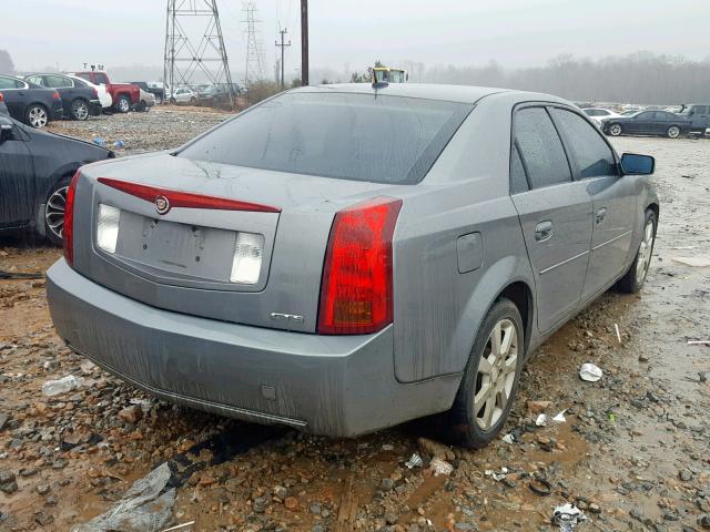 1G6DP577660123732 - 2006 CADILLAC CTS HI FEA GRAY photo 4