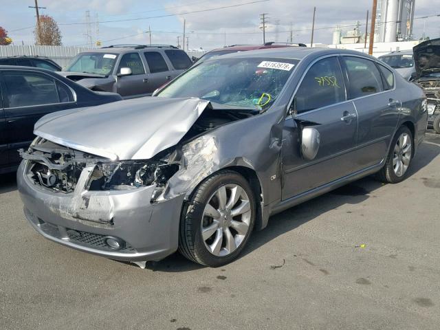 JNKAY01E67M311862 - 2007 INFINITI M35 BASE GRAY photo 2