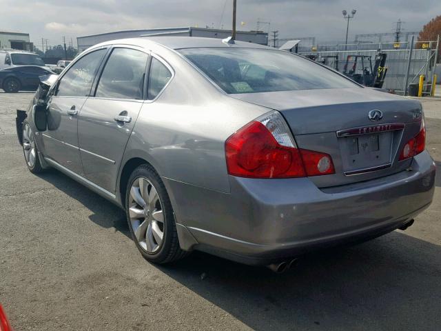 JNKAY01E67M311862 - 2007 INFINITI M35 BASE GRAY photo 3