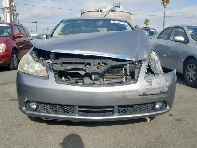 JNKAY01E67M311862 - 2007 INFINITI M35 BASE GRAY photo 9