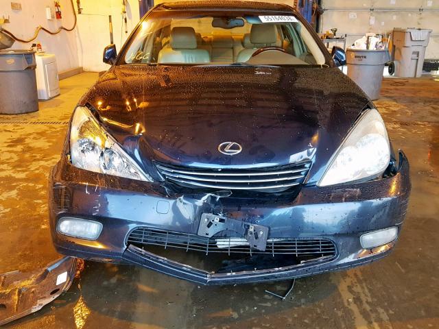 JTHBF30G536004809 - 2003 LEXUS ES 300 BLACK photo 7