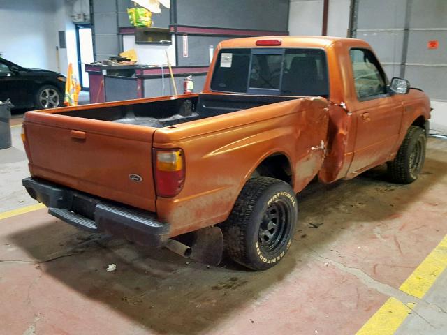 1FTYR10U15PA69506 - 2005 FORD RANGER ORANGE photo 4